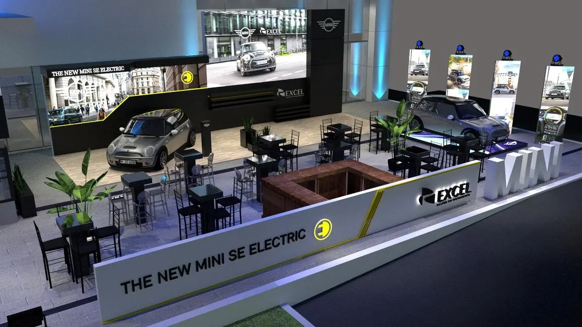 Stand MINI SE Electric · Excel Automotriz